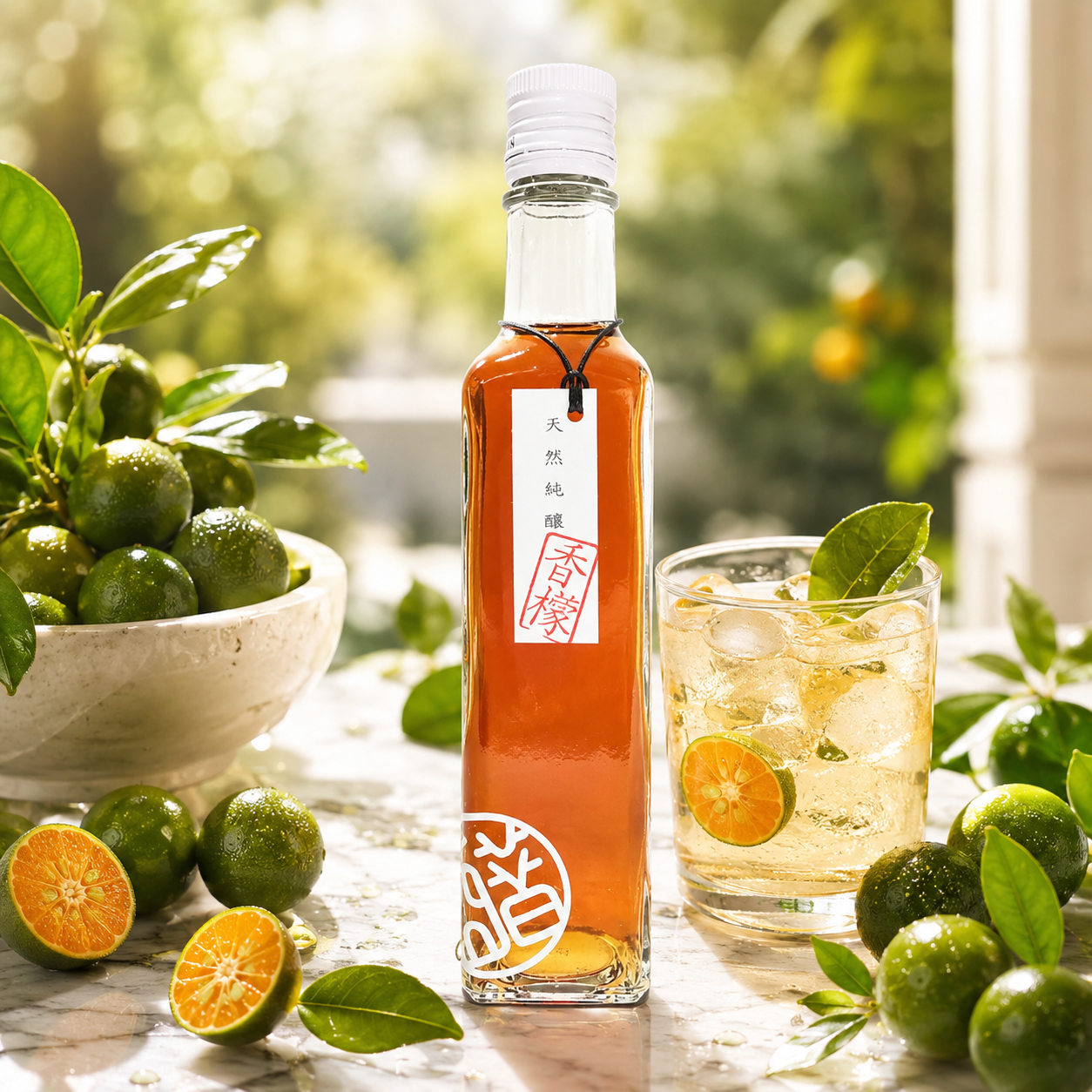 Fu Niang Fang Organic Lemon Fruit Fermented Vinegar