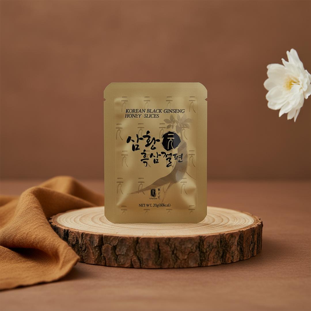 Samhwang Premium Honey Black Ginseng Slices