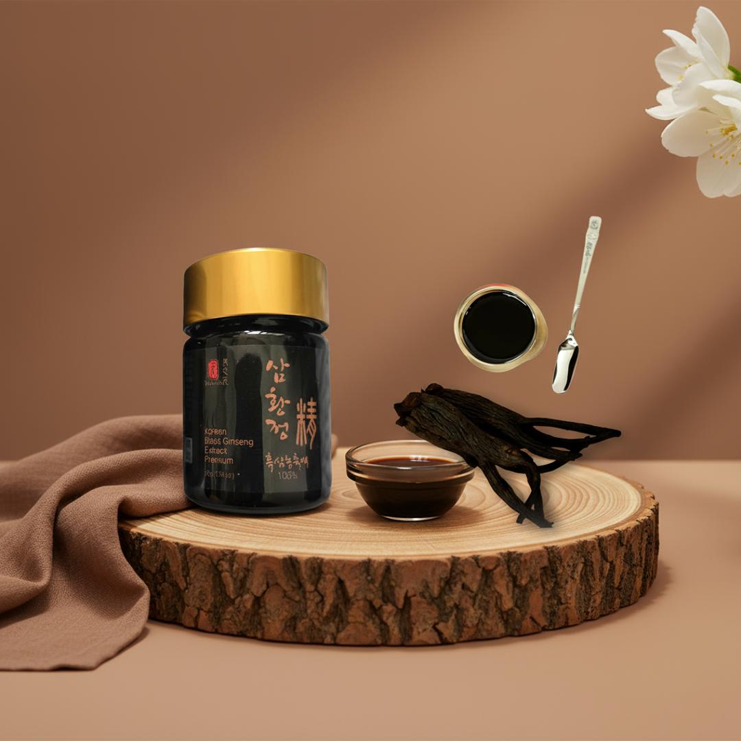 Ginseng Three-Piece Set (Ginseng slices、Ginseng essence、Black Ginseng )