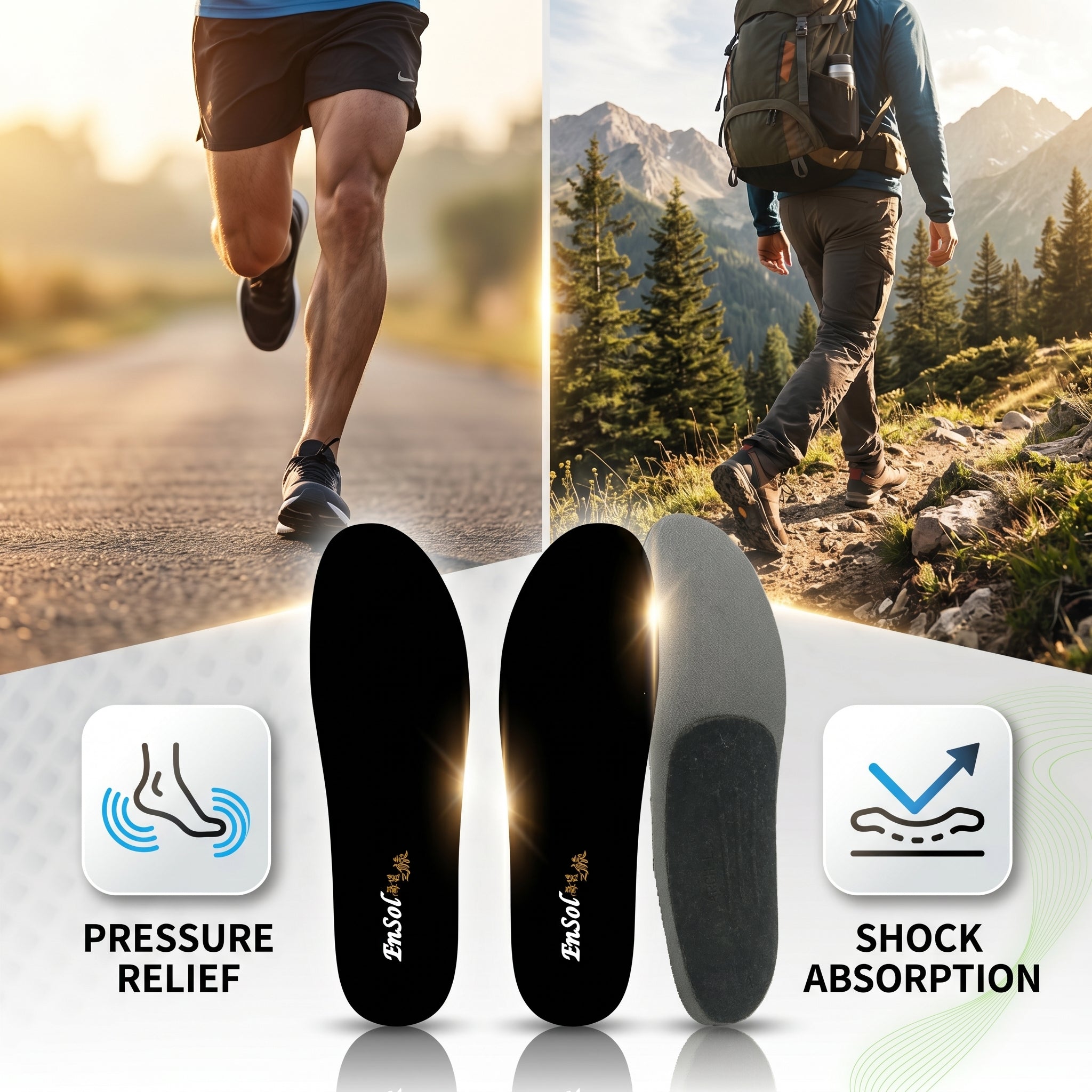 ENSOL Journey of Hope Arch Support Insoles