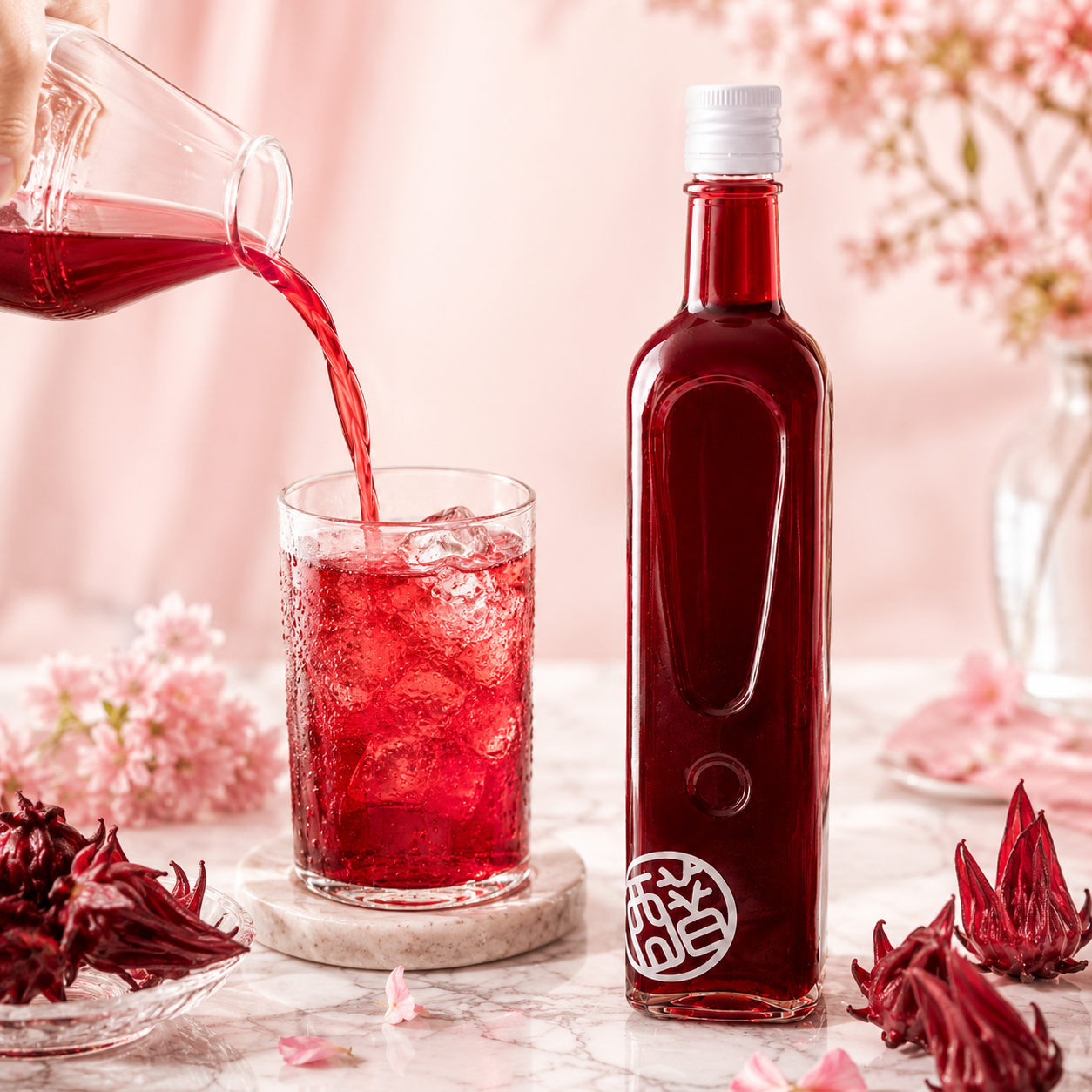 Fu Niang Fang Organic Roselle Fermented Vinegar